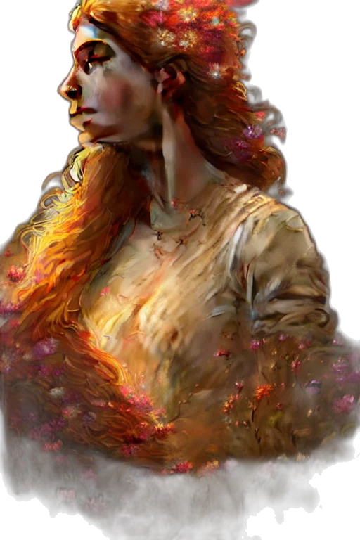 face, dress, jacket, hair transparent PNG cut-out