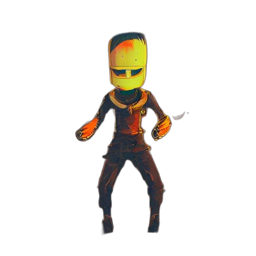 mask, robot, staff, weapon transparent PNG cut-out