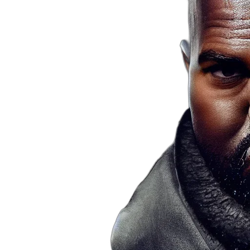 face, jacket, photorealistic, 3d render transparent PNG cut-out