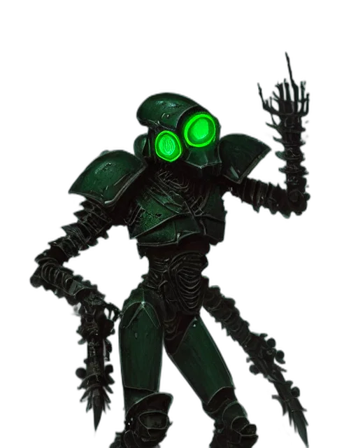robot, staff, creature, weapon transparent PNG cut-out