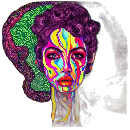 face, mask, pixel art, fantasy art transparent PNG cut-out