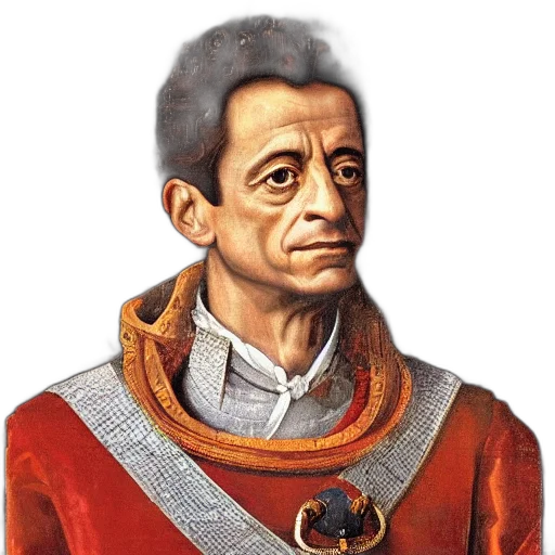 face, staff, crown, jacket transparent PNG cut-out