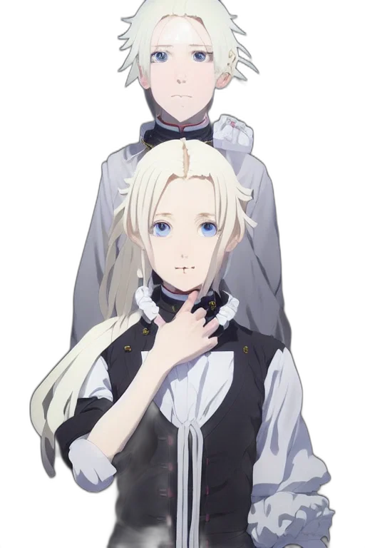 staff, crown, dress, robot transparent PNG cut-out