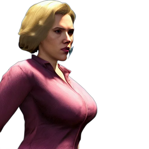 dress, concept art, 3d render, comic book art transparent PNG cut-out