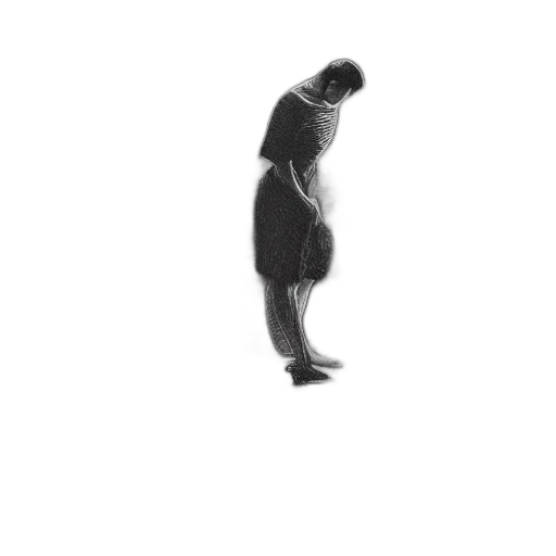dress, staff, jacket, creature transparent PNG cut-out