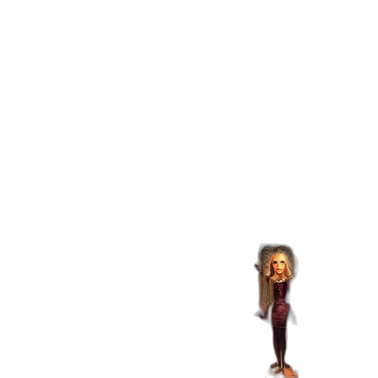 staff, hair, creature, robot transparent PNG cut-out