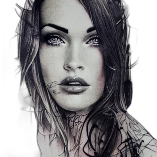 face, mask, photorealistic, pencil sketch transparent PNG cut-out