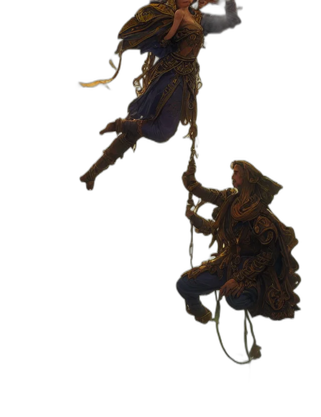 staff, jewelry, weapon, crown transparent PNG cut-out