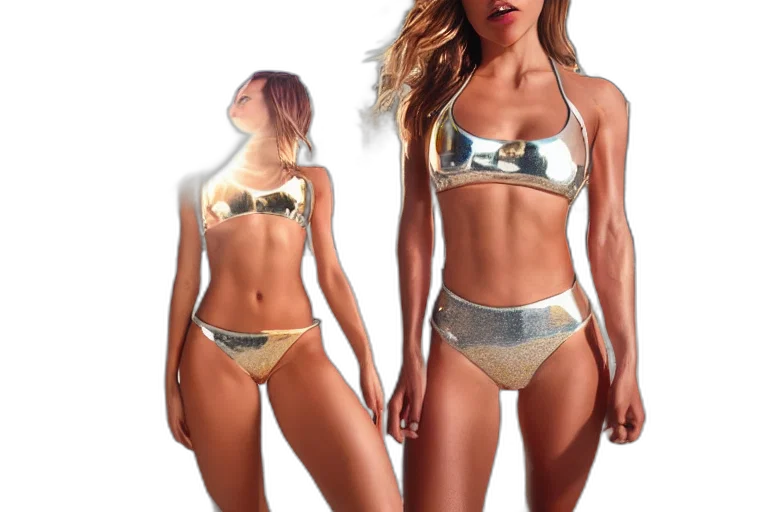 3d render, photorealistic, concept art, golden transparent PNG cut-out
