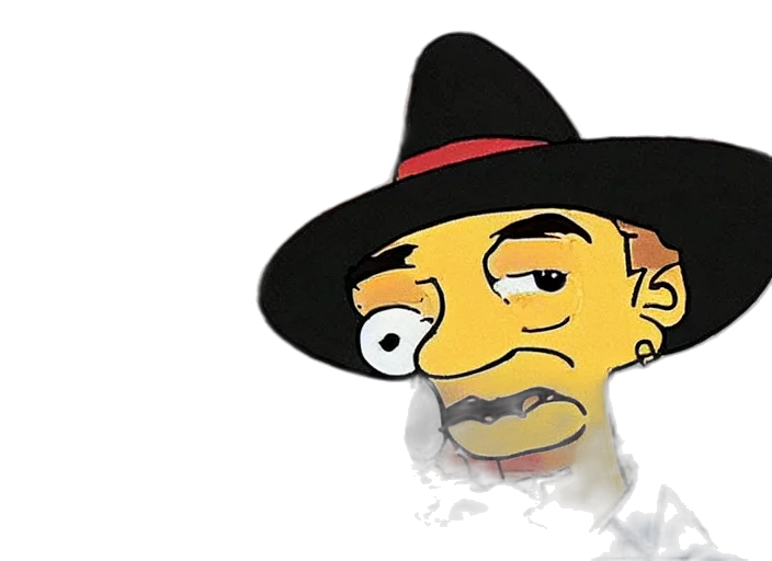 hat, cartoon, concept art, pixel art transparent PNG cut-out