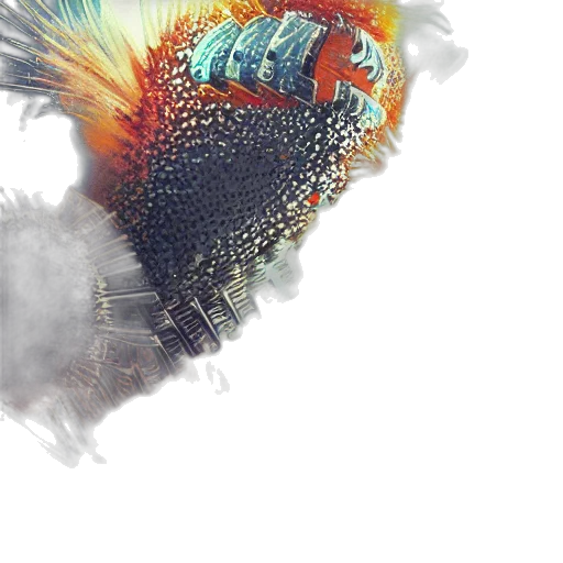 dragon, hair, animal, creature transparent PNG cut-out