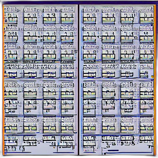 building, robot, vaporwave, 3d render transparent PNG cut-out