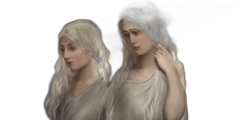 fantasy art, concept art, photorealistic, oil painting transparent PNG cut-out