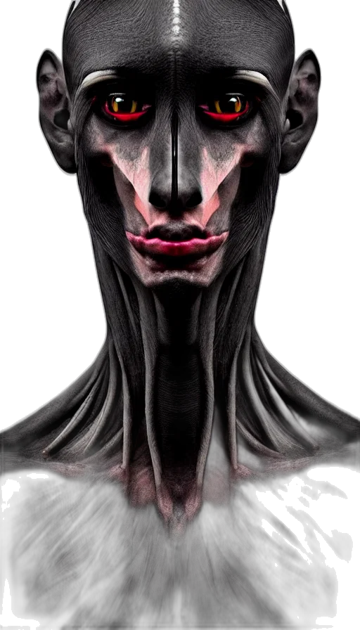 face, mask, creature, robot transparent PNG cut-out