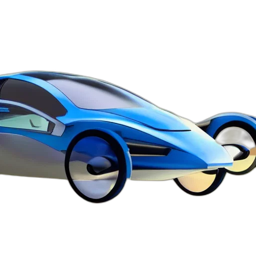 car, 3d render, concept art, photorealistic transparent PNG cut-out