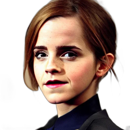 face, robot, hair, photorealistic transparent PNG cut-out