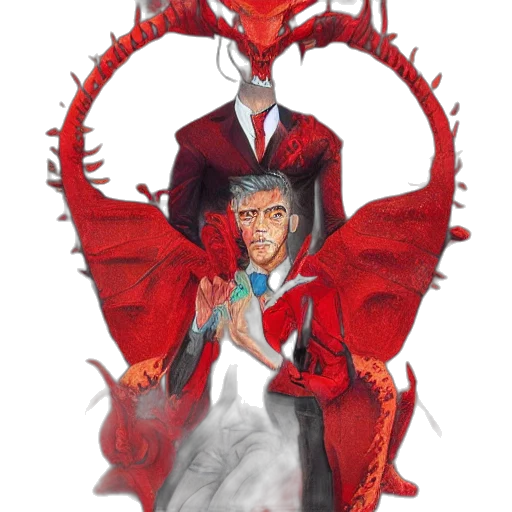 dragon, concept art, fantasy art, comic book art transparent PNG cut-out