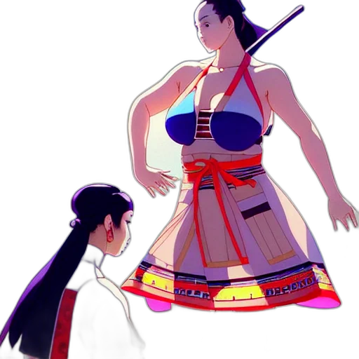 dress, staff, weapon, jewelry transparent PNG cut-out