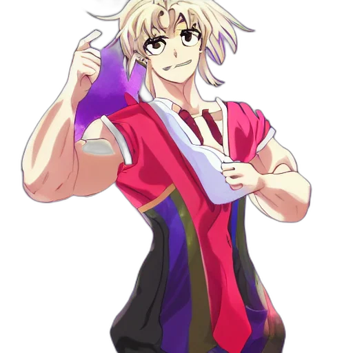 staff, jacket, weapon, anime transparent PNG cut-out