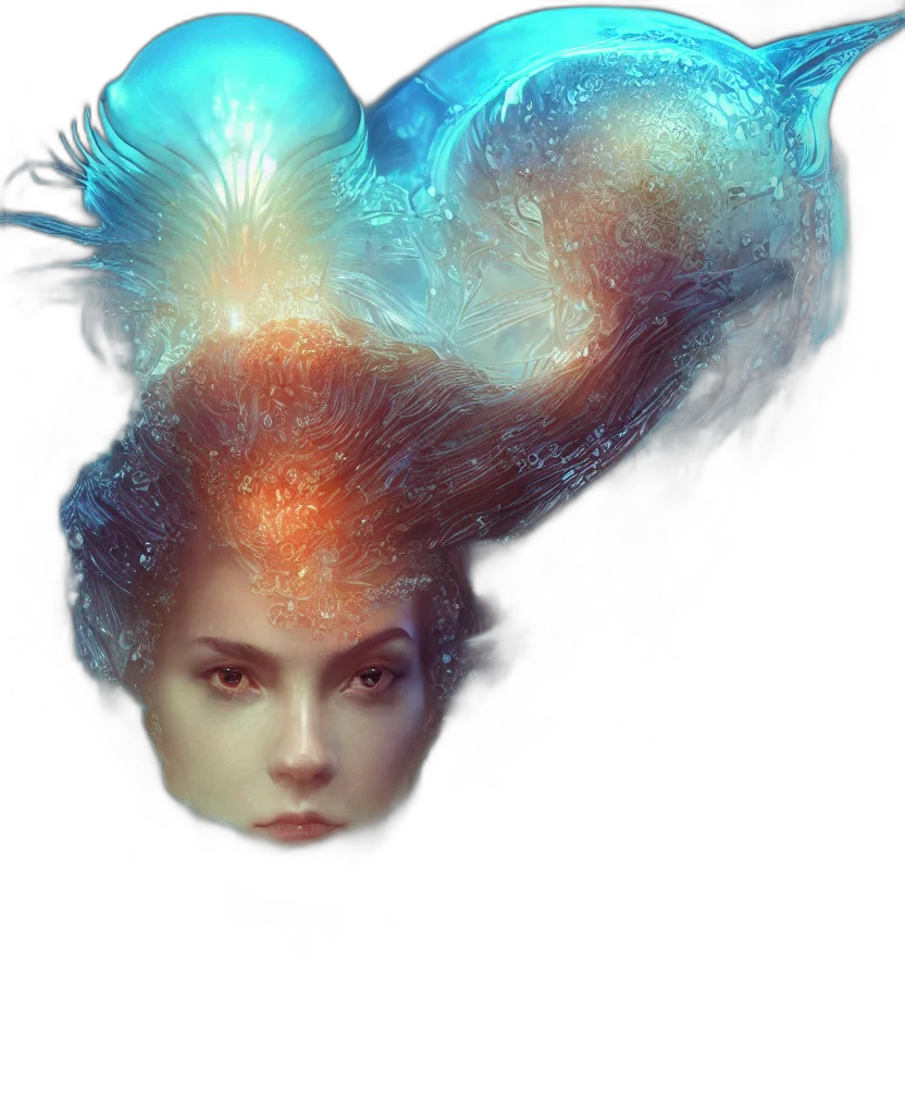 crown, hair, hat, face transparent PNG cut-out