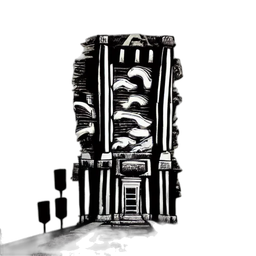 building, robot, furniture, dress transparent PNG cut-out