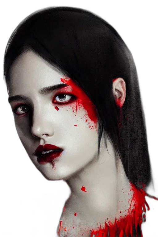 face, photorealistic, fantasy art, comic book art transparent PNG cut-out