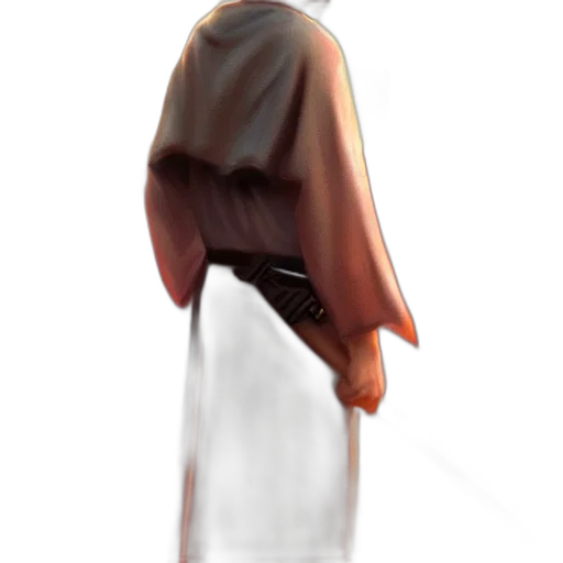 dress, staff, jacket, face transparent PNG cut-out
