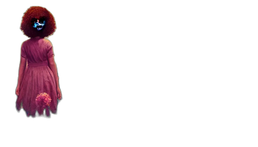 dress, jacket, staff, umbrella transparent PNG cut-out