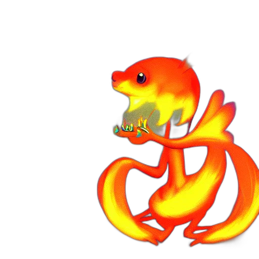 dragon, creature, animal, pixel art transparent PNG cut-out