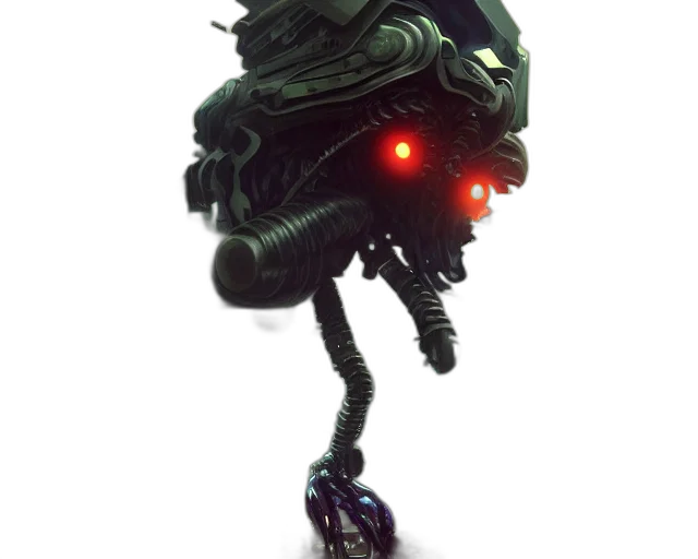 robot, creature, animal, mask transparent PNG cut-out