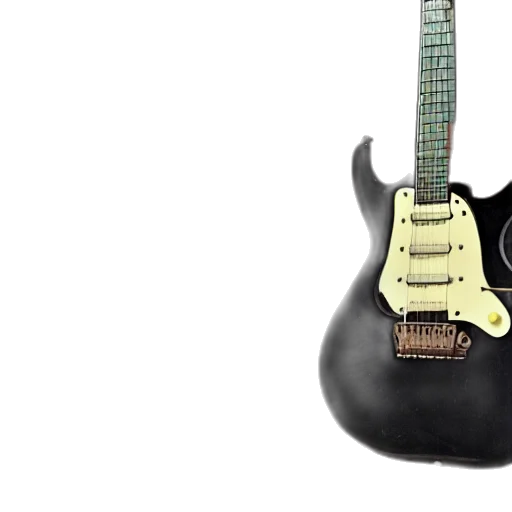 3d render, photorealistic, ultimate, guitar transparent PNG cut-out