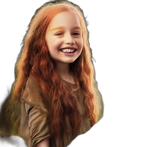 dragon, hair, face, animal transparent PNG cut-out