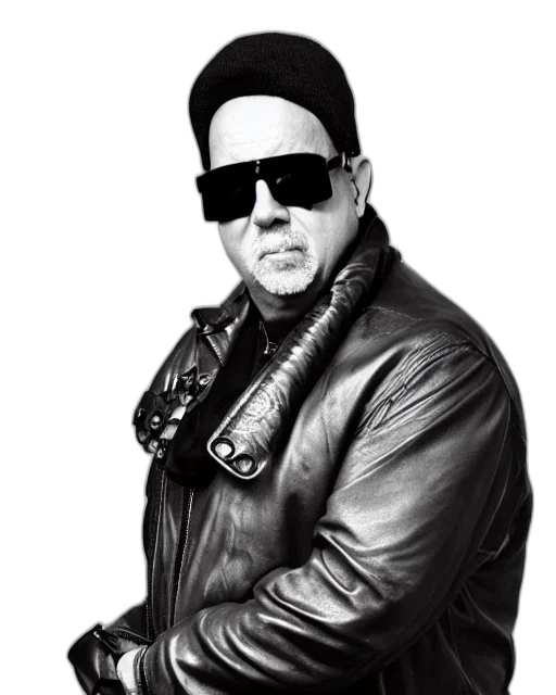 jacket, photorealistic, headshot, billy transparent PNG cut-out