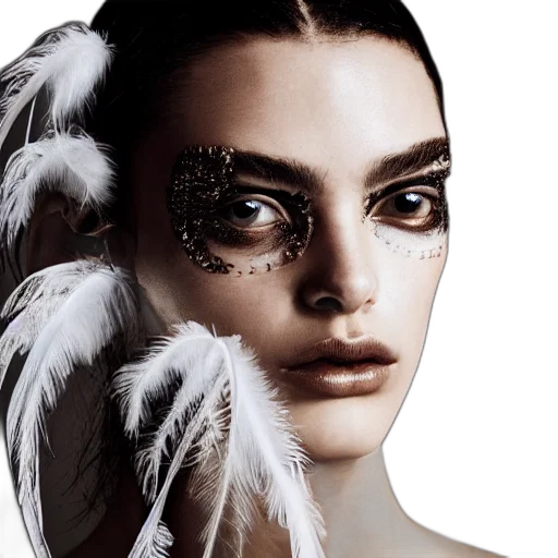 mask, jewelry, face, hair transparent PNG cut-out