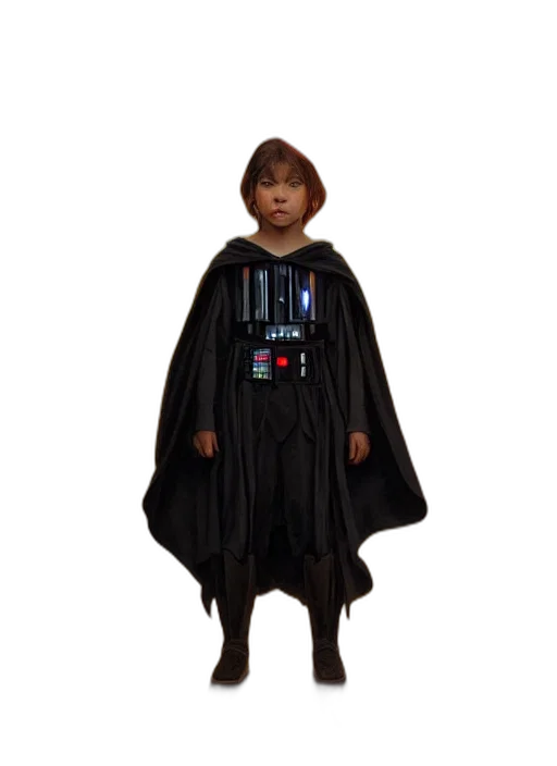 dress, staff, jacket, creature transparent PNG cut-out