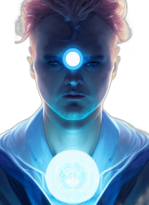 face, robot, staff, concept art transparent PNG cut-out
