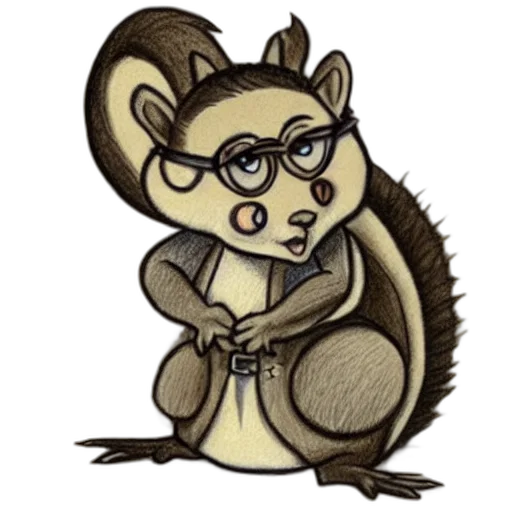 staff, animal, cartoon, concept art transparent PNG cut-out