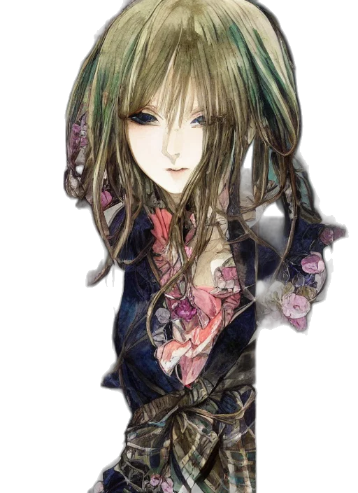 mask, staff, flower, face transparent PNG cut-out