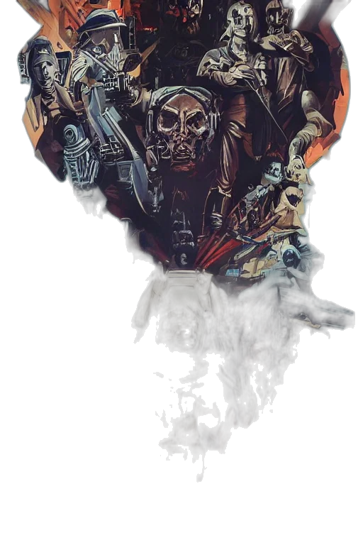 mask, weapon, jacket, face transparent PNG cut-out
