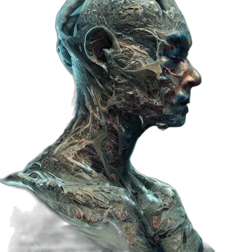 face, mask, creature, robot transparent PNG cut-out
