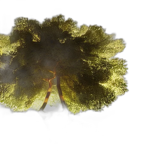 tree, concept art, 3d render, photorealistic transparent PNG cut-out