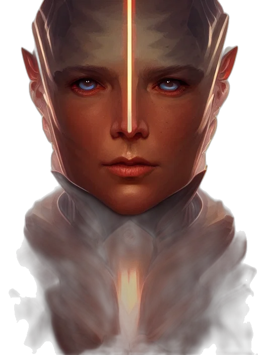 face, robot, mask, staff transparent PNG cut-out