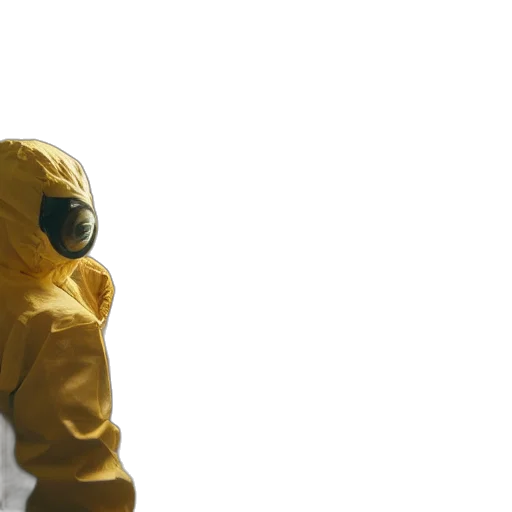 jacket, mask, robot, creature transparent PNG cut-out