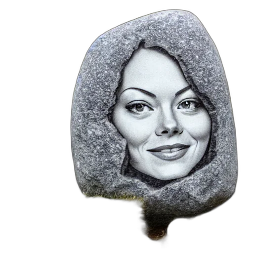 face, jacket, jewelry, hat transparent PNG cut-out