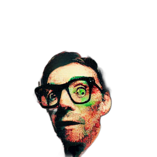 face, mask, creature, staff transparent PNG cut-out