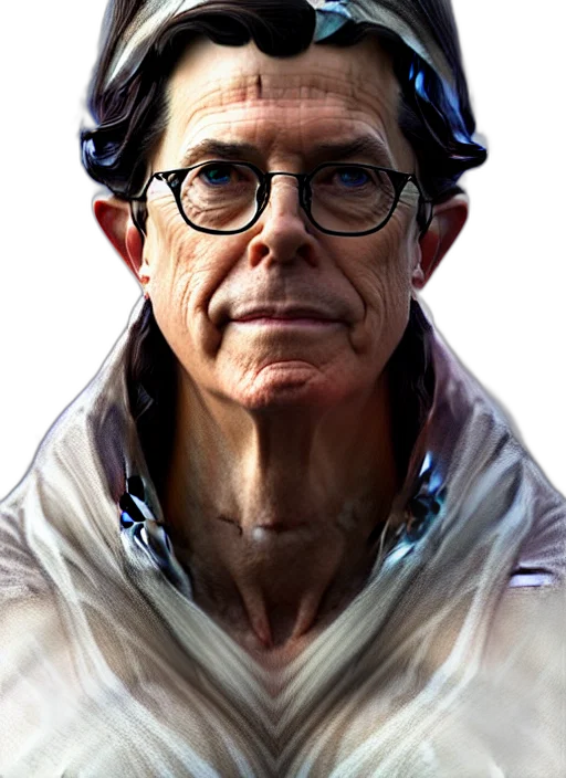 face, staff, robot, jacket transparent PNG cut-out