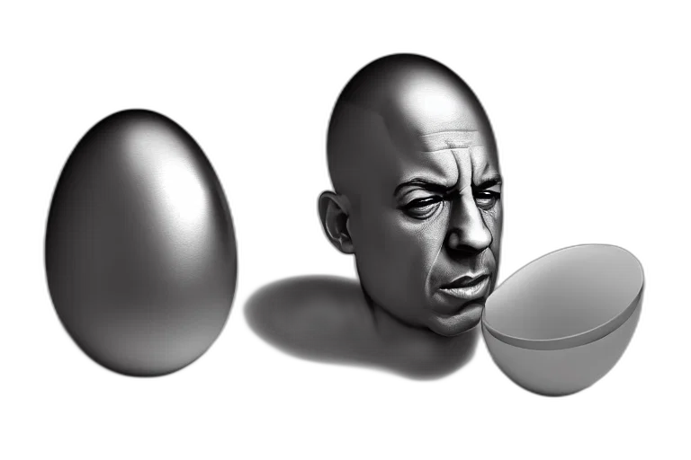 face, mask, photorealistic, 3d render transparent PNG cut-out