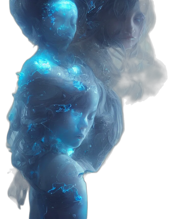 mask, creature, crown, face transparent PNG cut-out