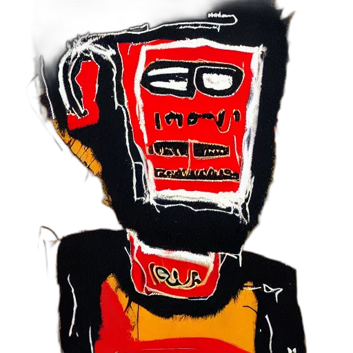 mask, robot, face, jacket transparent PNG cut-out