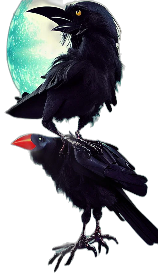 staff, animal, creature, crown transparent PNG cut-out